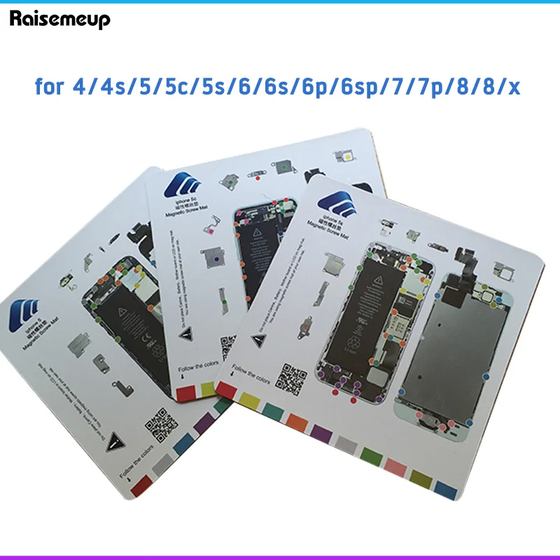 Магнитный винтовой коврик для iphone 6 6s 7 plus p 8 профессиональная направляющая