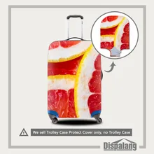 Dispalang эластичные багажные чехлы с фруктовым узором, защитный чехол для 18-30 дюймов, чехол на колесиках, аксессуары для путешествий