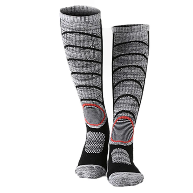 Мужские и женские длинные лыжные толстые спортивные носки зимние теплые хлопковые сноубордические альпинистские походные носки Новые#2s14# FFN