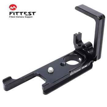 

FITTEST FLC-M5 Custom L Bracket Light Effectively Shock-proof Quick Release Plate Fit for Canon M5 Camera Arca-swiss RRS FLCM5