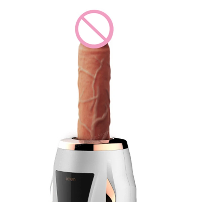 Silicone Telescopic Big Dildo Vibrator Heating for Women Masturbator Realistic Penis Vibrating Sex Machine Adult Sex Erotic Toys