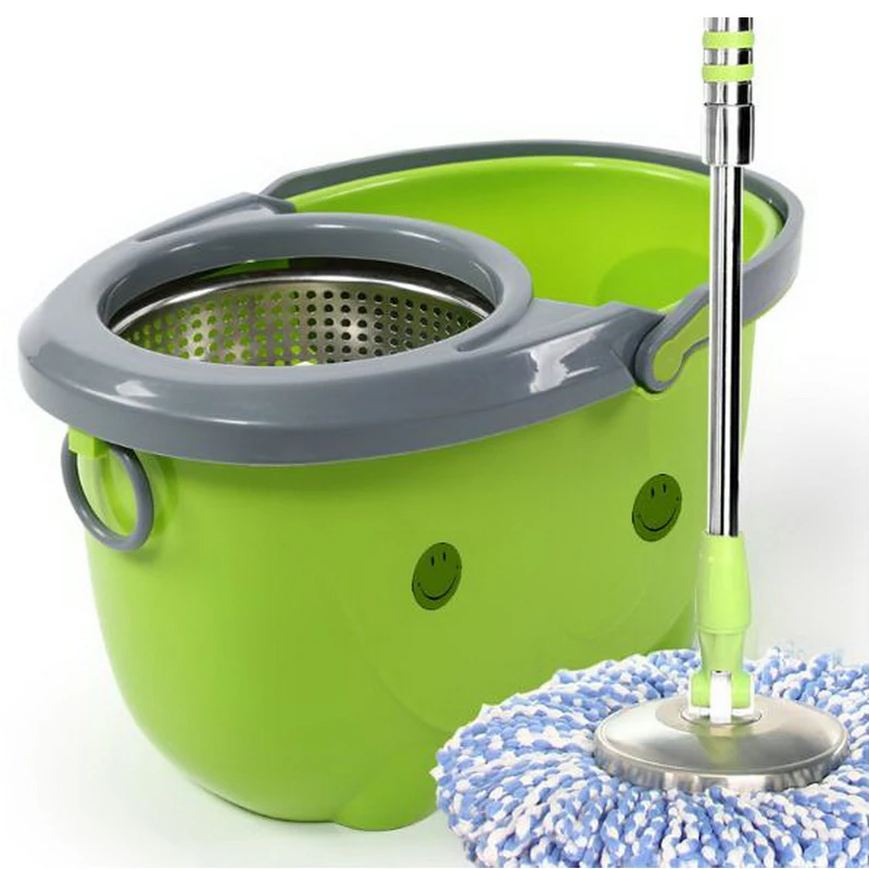 150215/Dual drive Household mop bucket/High quality stainless steel