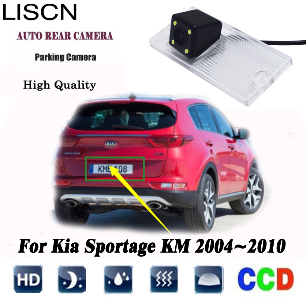 Камера заднего вида для Kia Sportage KM 2004 2005 2006 2007 2008 2009 2010 CCD/Night/backup камера номерной