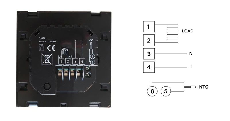HY08WE-4 WIRING