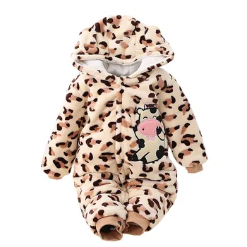 

Baby Girl/boy Rompers Winter Costume Baby Boy Clothes Long Sleeve Thick Warm Girls Clothing Animal Overall Baby Jumpsuit