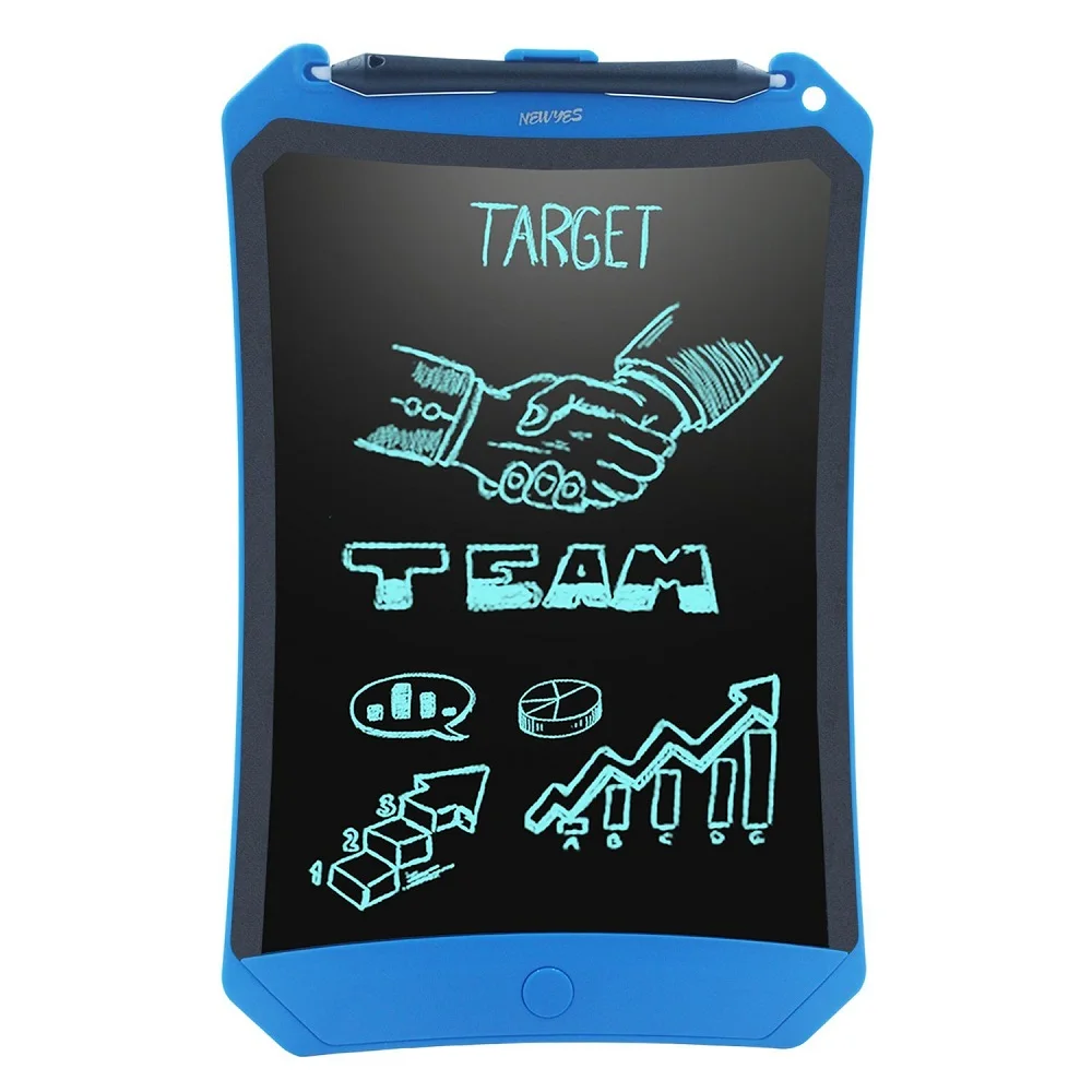 NEWYES 8 5 Chrismas Kids Gifts Paperless Portable Blue Robot Pad eWriter Electronic Toys Doodle Pad LCD Writing Tablets