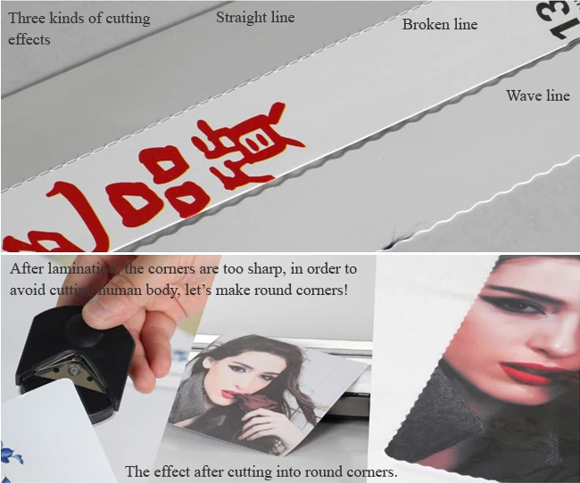A3 Multi-functional 2 in 1 Photo Thermal and Cold Pouch Laminator with Paper Trimmer usage 2