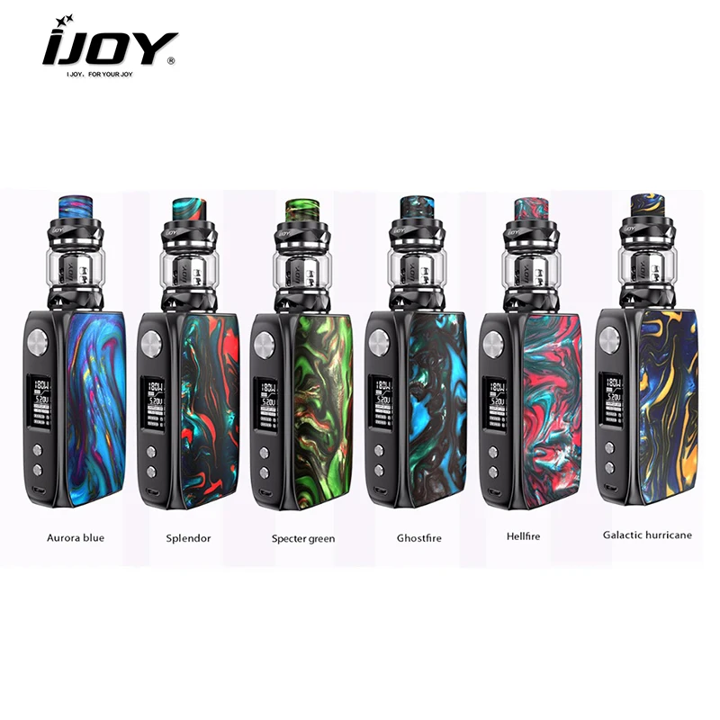 Оригинальный набор Ijoy SHOGUN UNIV 180 Вт боксмод вейп с баком Katana Subohm 5 мл подходит для