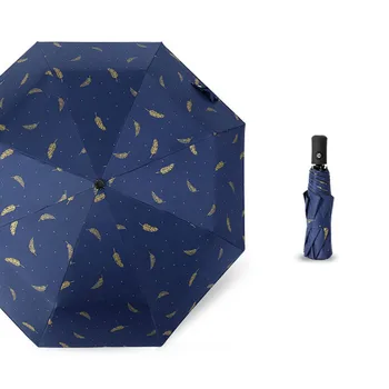 

Fashion Full Automatic Umbrella Rain Woman Folding Umbrella For Female Sunny Umbrellas Corporation Ladies Parasol Paraguas