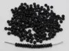 1000 Black 4mm Round Wood Seed Beads~Wooden Beads ► Photo 1/5