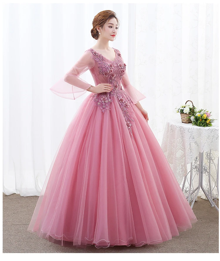 Dark pink gown Clearance