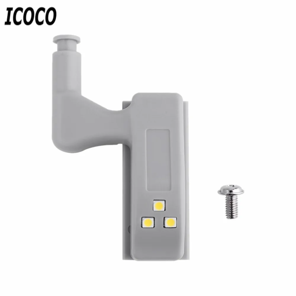 

ICOCO Cabinet Inner Hinge LED Sensor Light Lamp System IR Infrared Motion Detector Wireless Cupboard Closet Auto Light Lamp