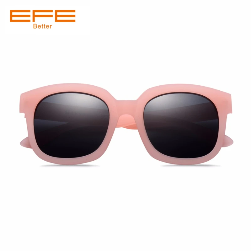 EFE брендовые поляризованные солнцезащитные очки для мужчин и женщин квадратная оправа солнцезащитные очки покрытие линзы женские мужские линзы De Sol Mujer