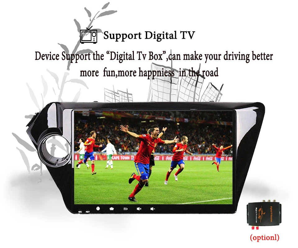 Perfect Android9.0 64G Octa core Car DVD player gps navigator for KIA K2 RIO 2010-2015 with Russian menu bluetooth radio Stereo Video PC 4