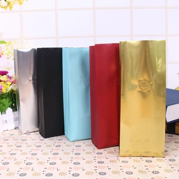 

50pcs matt color half pound multiple layer compound bag with valve coffee bean packaging bag middle sealed food storage bags