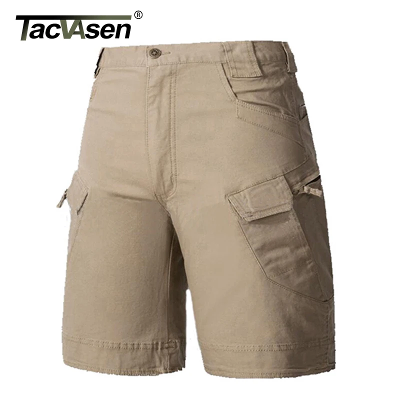 TACVASEN New Summer Men Tactical Shorts Men's Combat Shorts Military