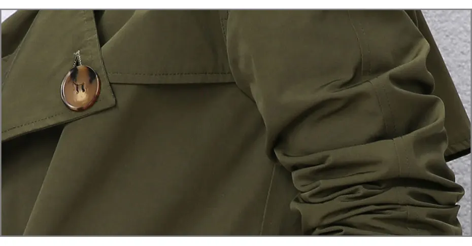  Double Breasted trench coat  (9)