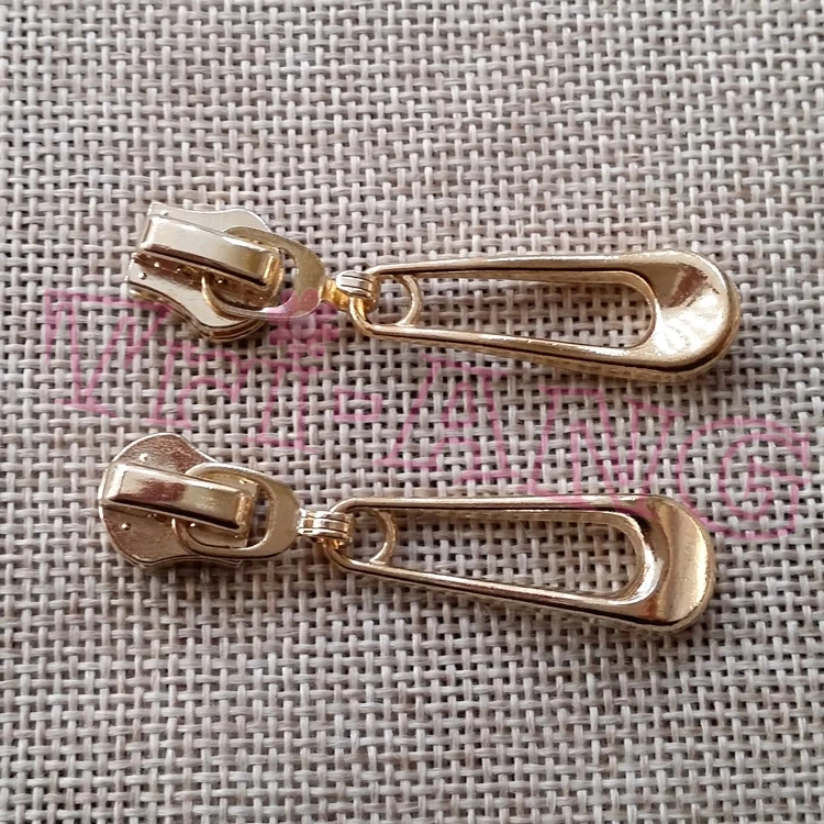 20pcs/lot, Slider Puller 5 Molded Zinc Alloy Zipper Slider for