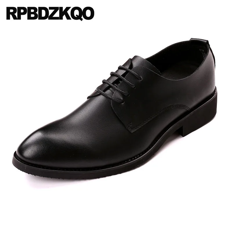 Vestido Elevator 2 Dos Estilo 1 Formal Casamento Sapatos 1 Trabalho Da Pé Borracha black Oxfords Britânico Partido 2018 Altura Homens Manta Dedo Designer Do Preta Black De black Elevator Crescente Pontas 2 black qvqO4ZCr