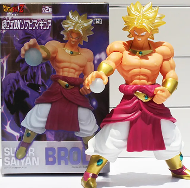 Dragon Ball Z Broli Action Figure 1 8 Scale Painted Soft Vinyl Super Saiyan