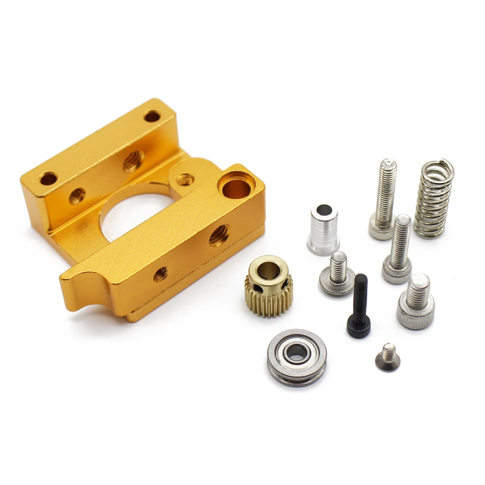 MK8 Extruder Right Aluminum Holder Nozzle Kit Set For 3D Printer RepRap Makerbot