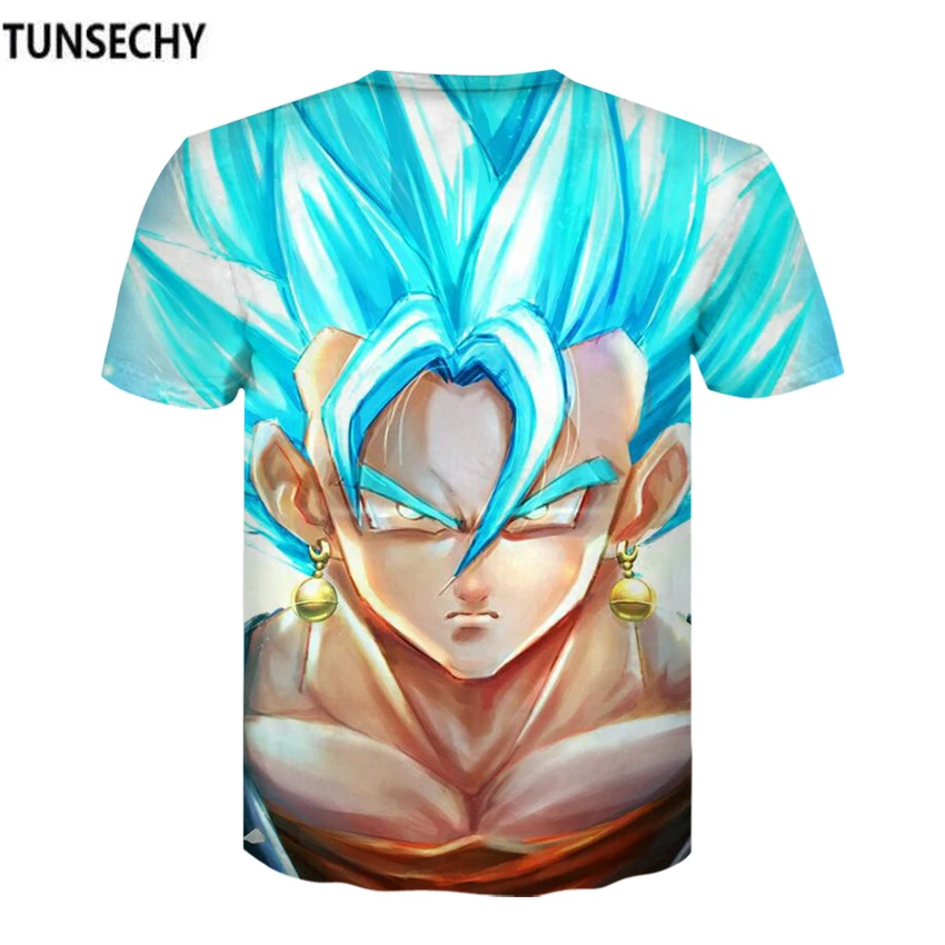 TUNSECHY/Новинка Футболка sun wukong vegeta футболка с коротким рукавом опт и