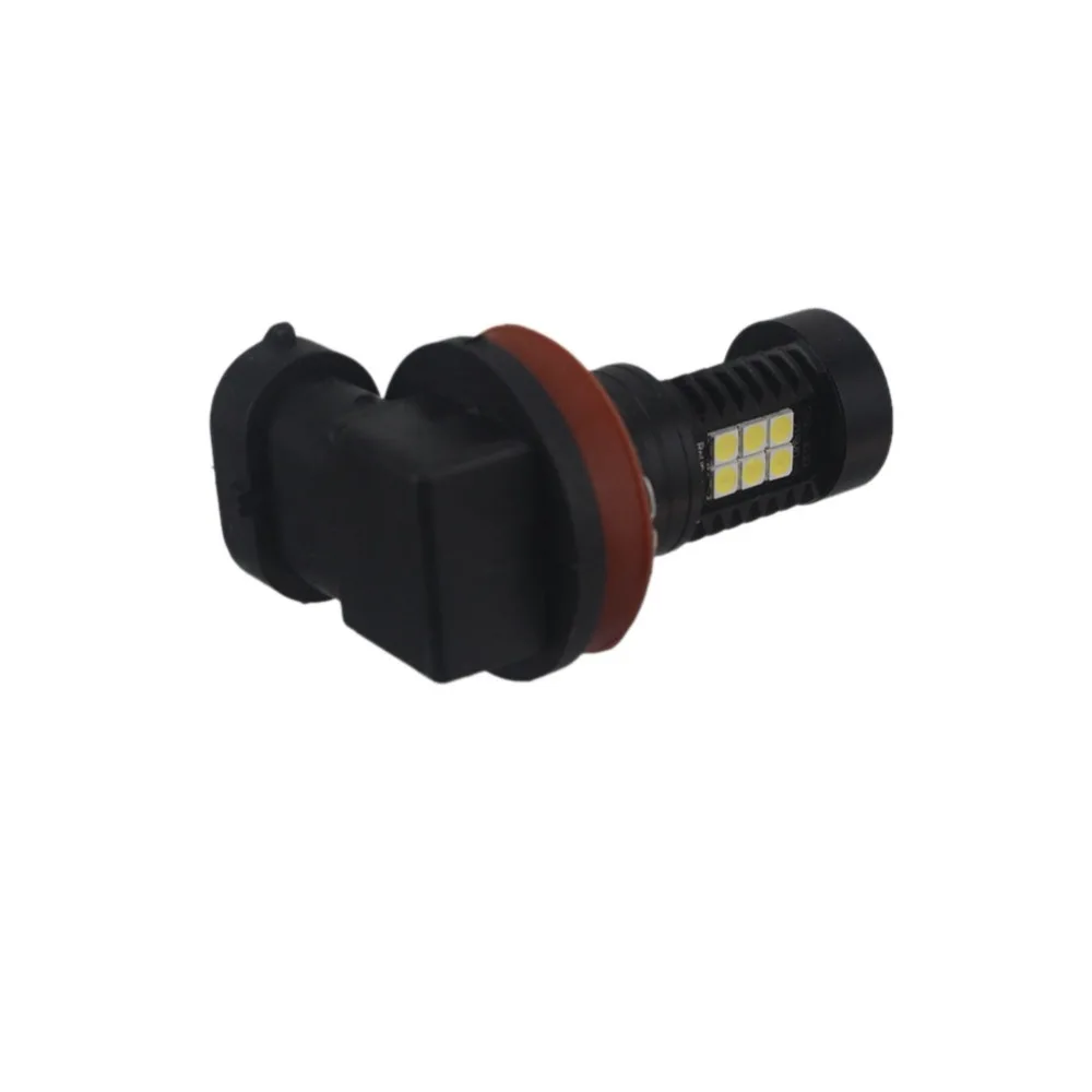 2 шт. H8 H11 Led 1156 Противотуманные фары лампы 1200LM 6000K белый автомобиль Вождение Бег