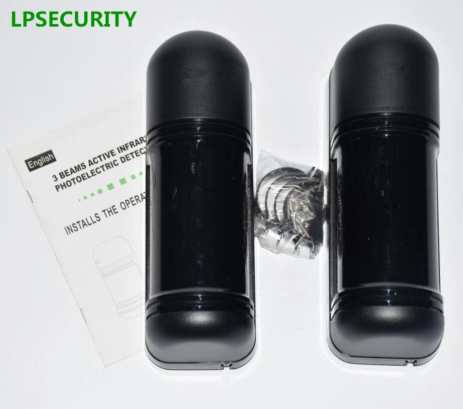 Lpsecure GSM сигнализация ИК детектор инфракрасного барьера 100 м 3 луча