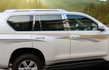 

for TOYOTA PRADO Middle East edition 2700 Window trim Window light sticker