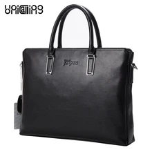 Men bag UniCalling fashion men’s leather briefcase bag high-end quality leather man briefcase laptop computer handbag business