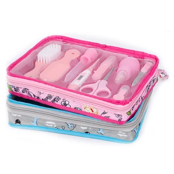 

Multifunction baby kit healthcare baby care kit Baby Grooming Set kit thermometer clipper scissor kid toiletries for babies-15