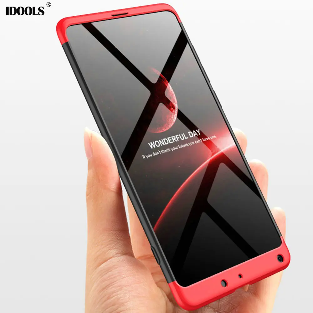 

IDOOLS Cover Case for Xiaomi mi Mix 2S 2 S High Quality 3 in 1 Full Protection Matte Phone Bags Cases for Xiaomi mix 2S 5.99''