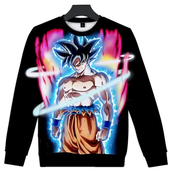 

Anime Dragon Ball Z Pocket 3D Sweatshirt Kid Goku Hoodies Pullover Men Women Long Sleeve Streetwear Hoodie Tracksuit moleton