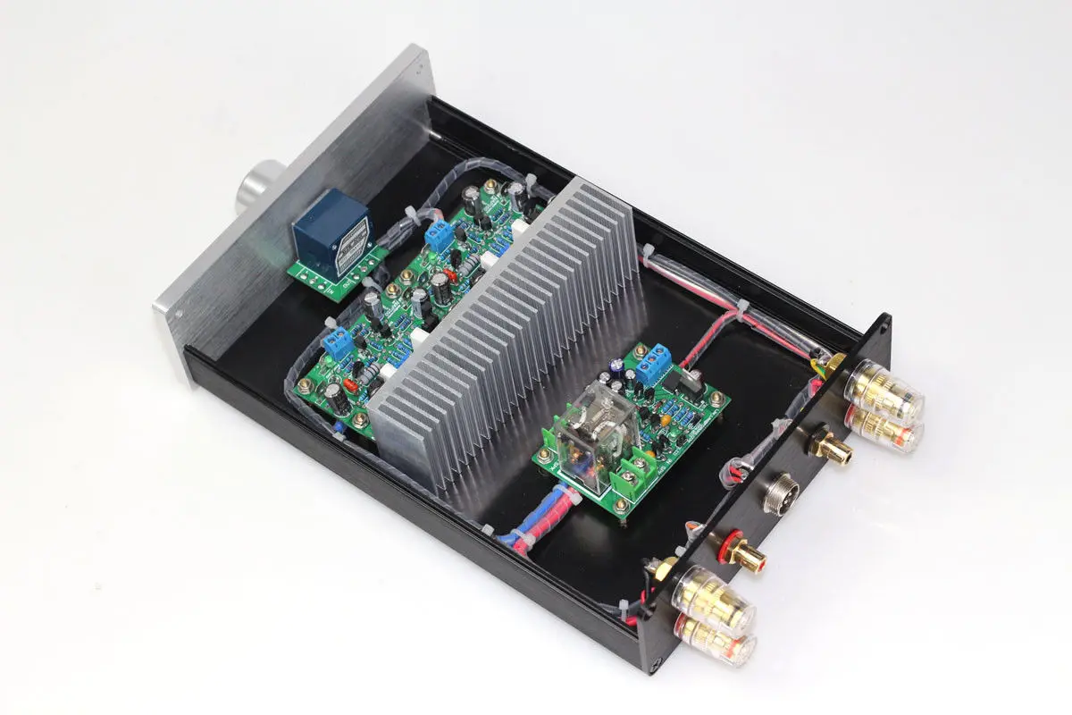 ZEROZONE HIFI Split NAP250 MOD стерео усилитель мощности 80 Вт + Настольный PSU L8 8|Усилители