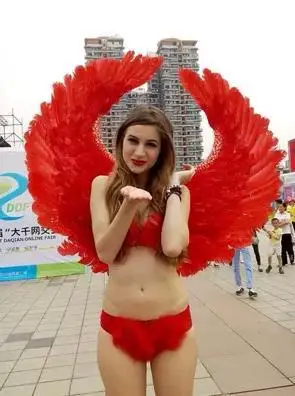 

fashion catwalk show stage performance props large size 100%high quality popular and fashion classic feather angel wing