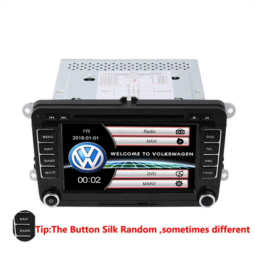 Best Car Multimedia player 2 Din Car DVD For VW/Volkswagen/Golf/Polo/Tiguan/Passat/b7/b6/SEAT/leon/Skoda/Octavia Radio GPS DAB 3