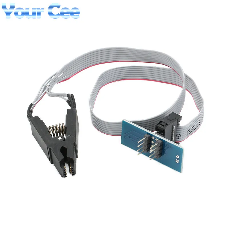 

SOIC8 SOP8 Test Clip Transfer Board For EEPROM 93CXX/25CXX/24CXX in-circuit Programming on USB Programmer TL866CS TL866A EZP2010