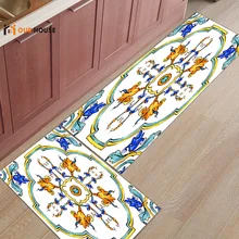 Ourhouse Италия Европейский Этнический узор коврики для входа аксессуары для ванной комнаты Комплект грязи мусор Траппер обувь Скрап