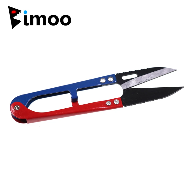 Bimoo Sharp Fly Tying Spring Thrum Thread Scissors Yarn Scissors Fishing Line Cutter