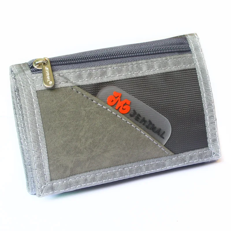 Men Wallets Short Style Hasp Man Purses Canvas Fabric Moneybags Coin Purse Male Clutch Wallet Burse Cards Holder Bags Notecase 3