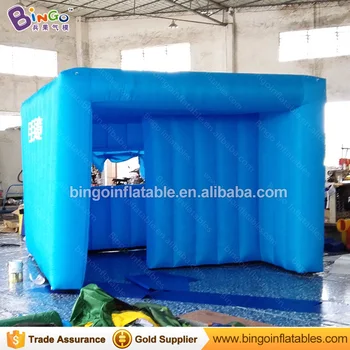 

Free shipping inflatable house shaped cube tent with window for events- toy tent