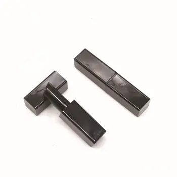 

black lipstick tube,empty lip stick case, lip balm container packing lip stick bottle F20172215