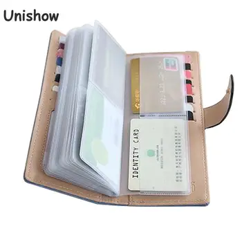 

Fashion umbrella 55 cards position credit card holders large capacity women card wallet long brand female ID card purse