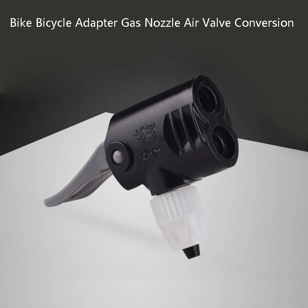 Outdoor Bike Bicycle Air Pump Adapter Valve Gas Nozzle Air Valve