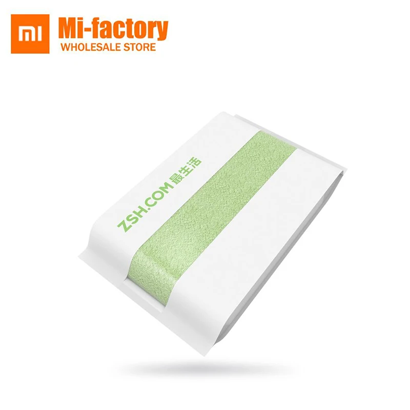 

Original Xiaomi ZSH Bath Towel Facecloth Cotton Towel Xiaomi Young Beach Towel Washcloth Antibacterial Water Absorption