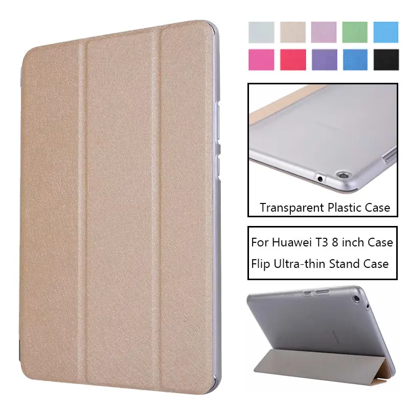 

Stand PU Leather Case for Huawei MediaPad T3 8.0 KOB-L09/KOB-W09 8inch Tablet Cover For Huawei Honor Play Pad 2 8.0 Fundas