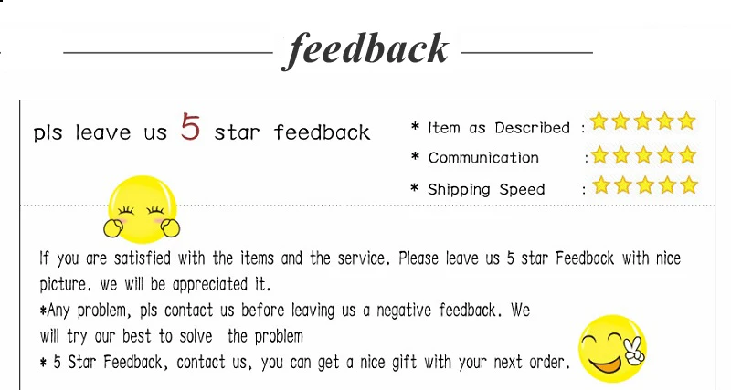 feedback -