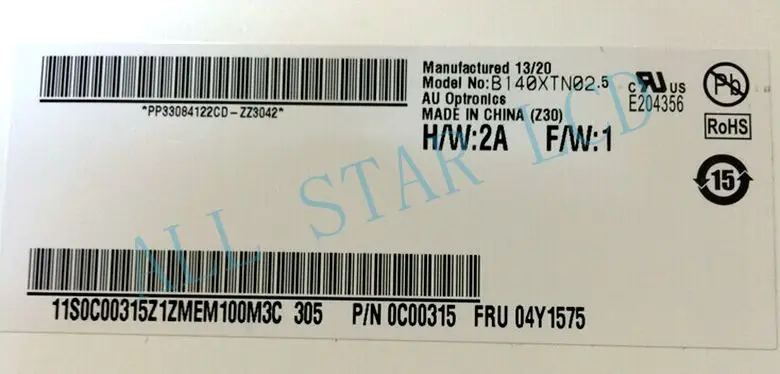 

For HP EliteBook Folio 9470M LED LCD Laptop Screen B140XTN02.5 1366X768 Original New