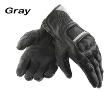Free shipping 2016 Dain Short Cuff Motorcycle Bike Riders Armour Dans Leather 4 Strokes Gloves