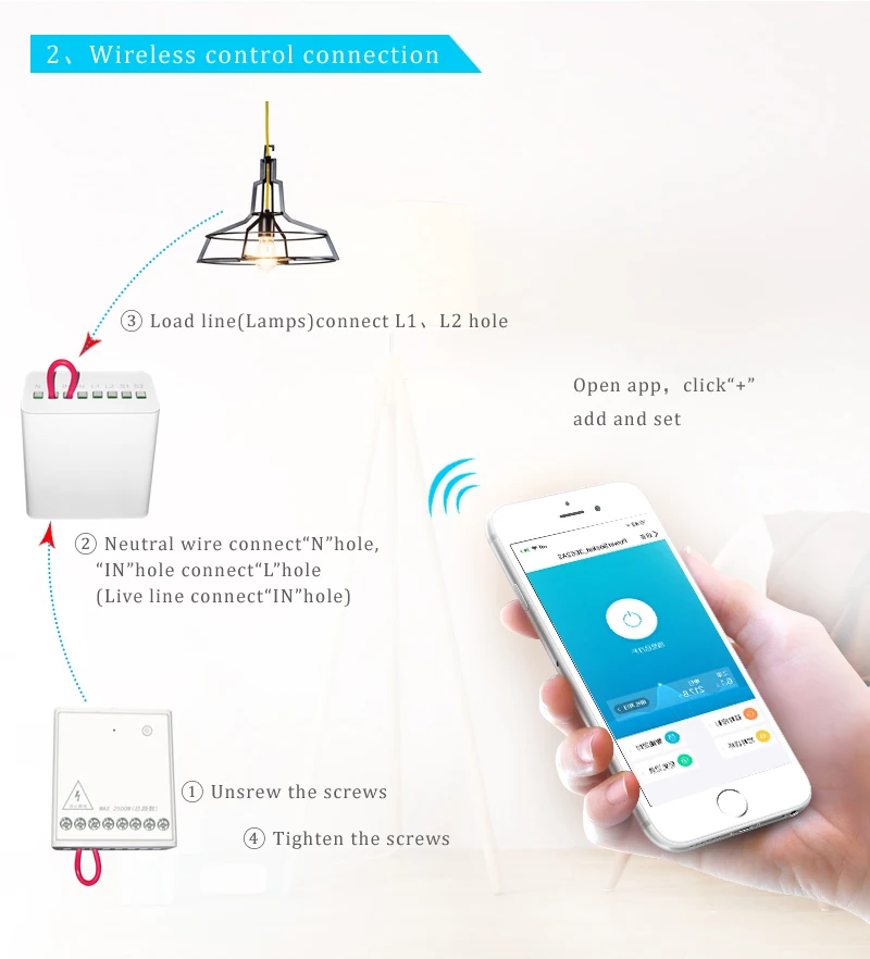 Original Xiaomi Mijia Aqara Eigenstone Two-way Control Module Wireless Relay Controller 2 Channels Work For Mijia Home Kit